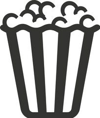 Popcorn Bucket Icon