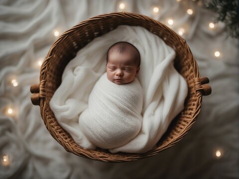 Baby photoshoot basket online