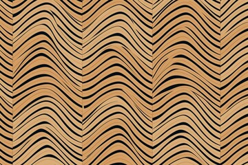 pattern of slanted beige lines. Generative AI