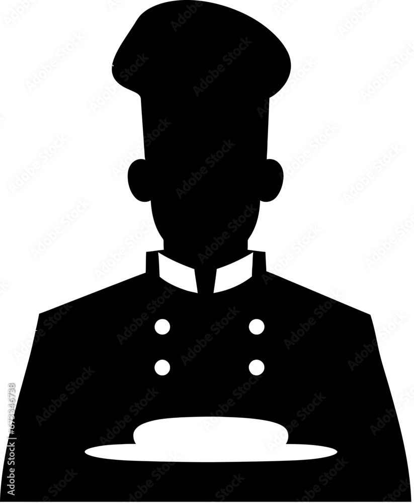 Poster vip catering icon