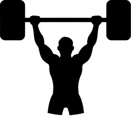 Naklejka premium Strength Training Icon