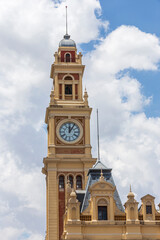 Sao Paulo Railway Station or Luz Station. Sao Paulo, Brazil.