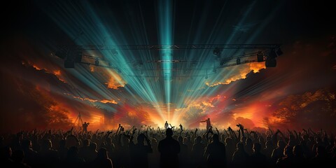 Live musical show and fun. Generative AI