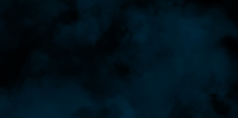 Navy Blue background with clouds, dark blue grunge texture with grainy, Light canvas for modern creative grunge design. Watercolor on deep dark blue paper background. Vivid textured aquarelle painted