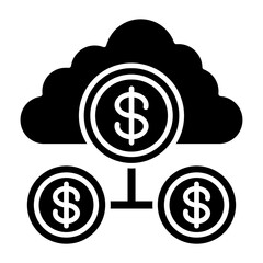 Cloud Money Icon