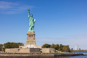 The statue of liberty 