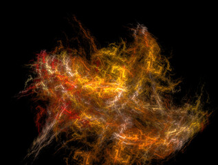 Imaginatory fractal abstract background Image