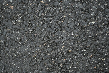 wet pavement texture, gray asphalt texture with red and white gravels 