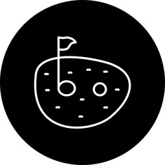 Golf Ground Icon