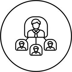 Organization Structure Icon