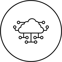 Cloud Computing Icon