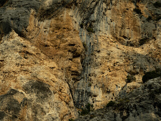texture de rocher usé par le temps avec différentes couleurs, motifs et nuances