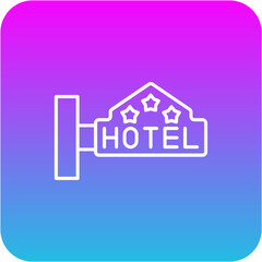 Hotel Sign Icon