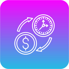 Time Is Money Icon