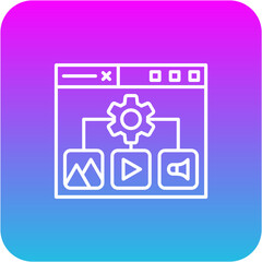 Content Management Icon