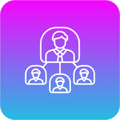 Organization Structure Icon