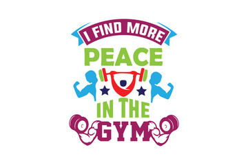 Fototapeta premium Gym t-shirt design motivational template. Unique typography Vectors graphic retro-vintage t shirt ready for all print items. Motivation about lifestyle. for poster, banner, t-shirt design.