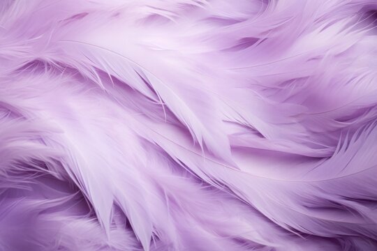 Closeup of purple feathers. Detail texture blackground © Phantastica