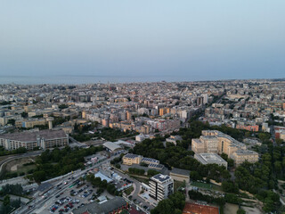 Fototapeta na wymiar Bari vista dall'alto
