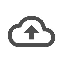 upload icon design vector template