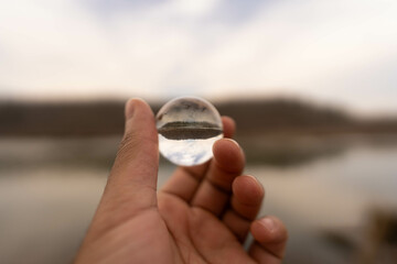 Holding Class sphere