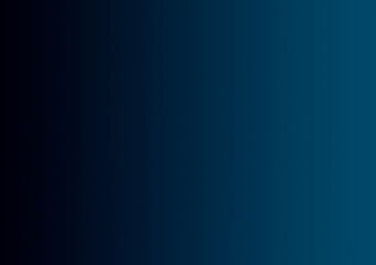 Blue horizontal gradient background. Background for design and graphic resources. Empty space for text.