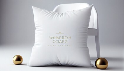 white pillow Generated in Ai