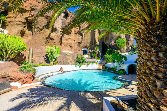 Famous museum of Lagomar - Lanzarote island - Canaries - Spain