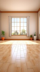 Fototapeta premium Room with desks and chairs UHD wallpaper
