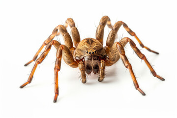 Spider Isolated On White Background, Spider Isolated On White, Spider