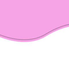 Colourful wave design on white background