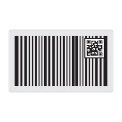 barcodes icon logo vector design template