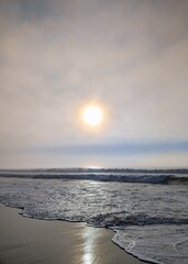 Obraz premium beautiful sunset over the ocean