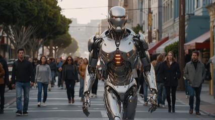 City streets have witnessed nanorobots equipped with advanced artificial intelligence that are indistinguishable from humans in their movements