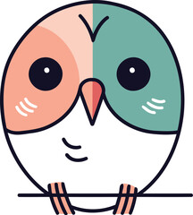 cute bird cartoon isolated icon vector illustration designicon vector illustration graphic design