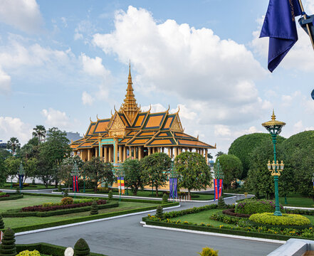 Phochani Pavilion located in the Royal Palace in Phnom Penh