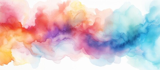 Background of an artistry texture created using watercolor techniques - 673462564
