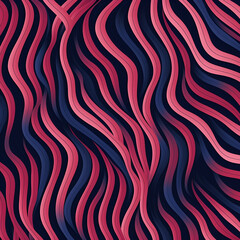 Fototapeta premium Seamless soft pink and blue abstract stipe lines pattern background