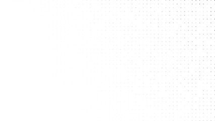 Monochrome halftone background with dots