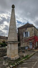Fototapeta premium NOYERS-SUR-SEREIN (Yonne)