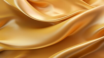 Obraz premium silk fabric gold yellow color