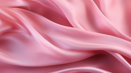 Obraz premium silk fabric soft pink color