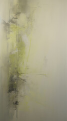 Fototapeta na wymiar Expressive Lime color oil painting background