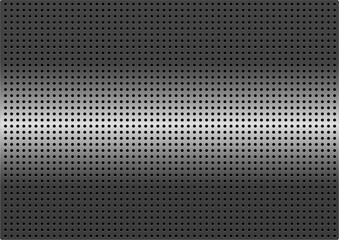 丸孔のパンチングメタル