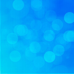 Blue bokeh background with copy space for text or your images, Suitable for seasonal, holidays, event, celebrations, Ad, Poster, Sale, Banner, Party, and design works
