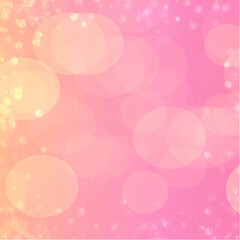Pink bokeh background with copy space for text or your images, Suitable for seasonal, holidays, event, celebrations, Ad, Poster, Sale, Banner, Party, and design works