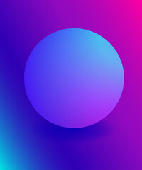 Gradient color background design. Fluid gradient shapes composition. Futuristic design landing page. Vector illustration