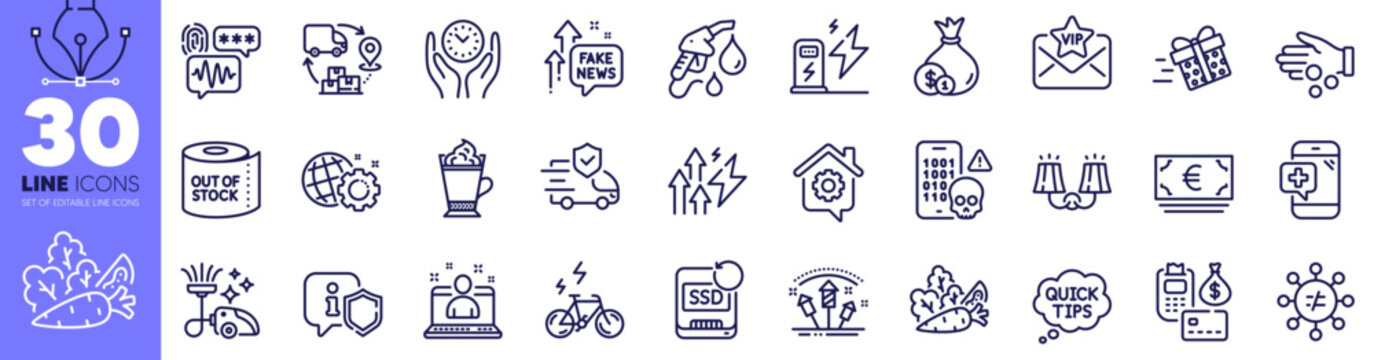 Seo gear, Shield and Payment line icons pack. Safe time, Best manager, Supply chain web icon. Transport insurance, Quick tips, Fireworks rocket pictogram. Discrimination. Design with pen tool. Vector