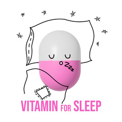 Vitamins for health. They help to recover faster