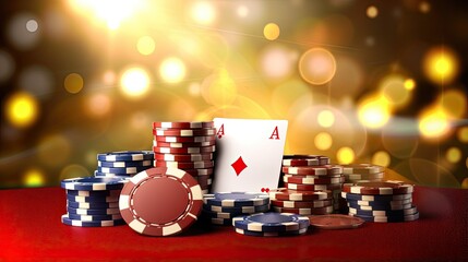 casino and gambling background